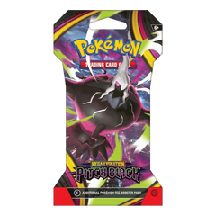 Pokemon Pitch Black Sleeved Booster Pack ME05-1