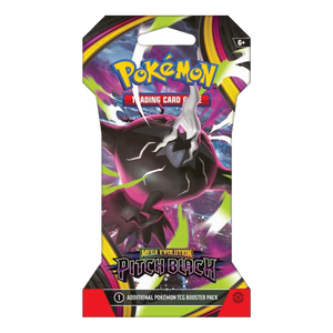 Pokemon Pitch Black Sleeved Booster Pack ME05