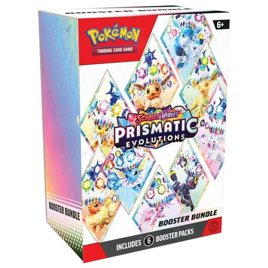 Pokemon Scarlet & Violet: Prismatic Evolutions Booster Bundle-1