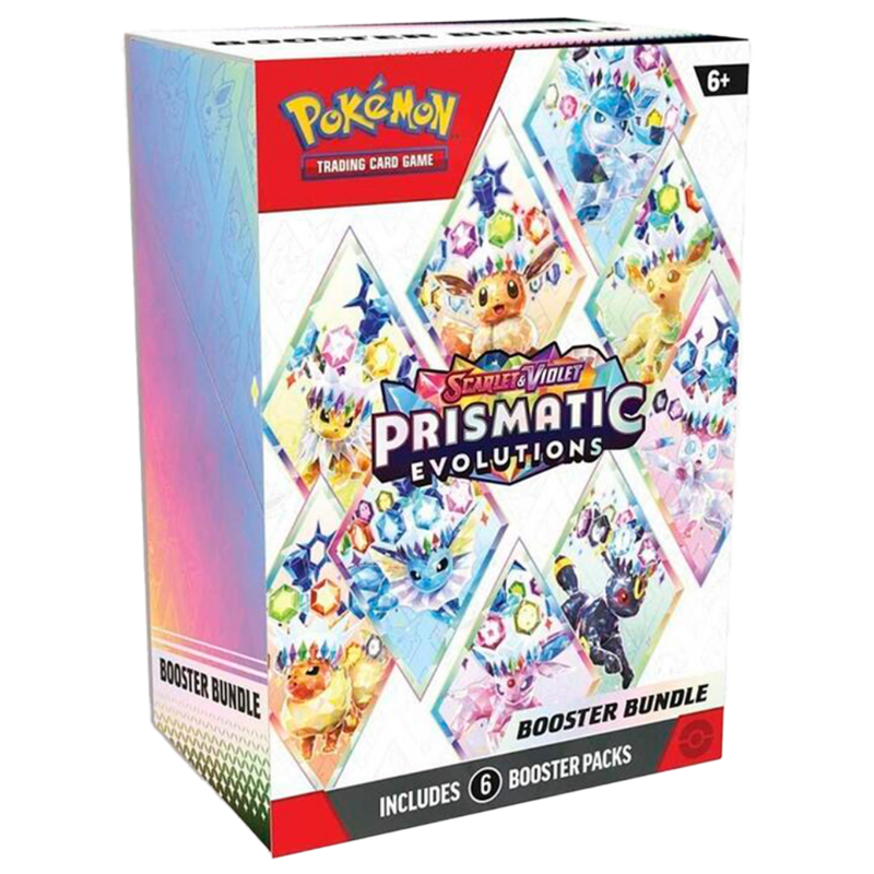 Pokemon Scarlet & Violet: Prismatic Evolutions Booster Bundle-1