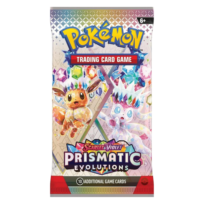 Pokemon Prismatic Evolutions Booster Pack SV:PRE CardCollector2 Pokemon Prismatic Evolutions Booster Pack SV:PRE CardCollector2