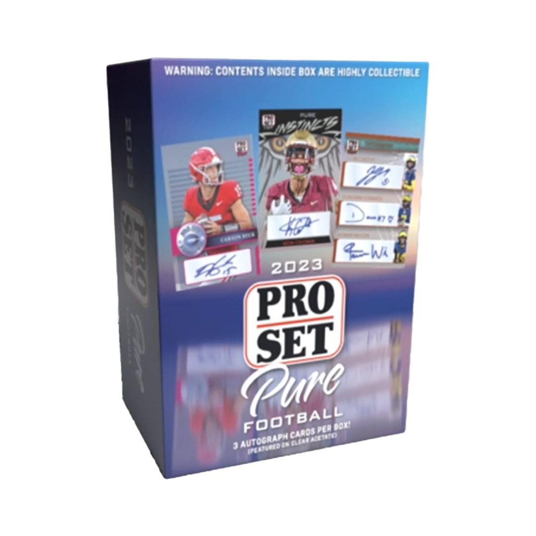 2023 Leaf Pro Set Pure Football Hobby Box-1