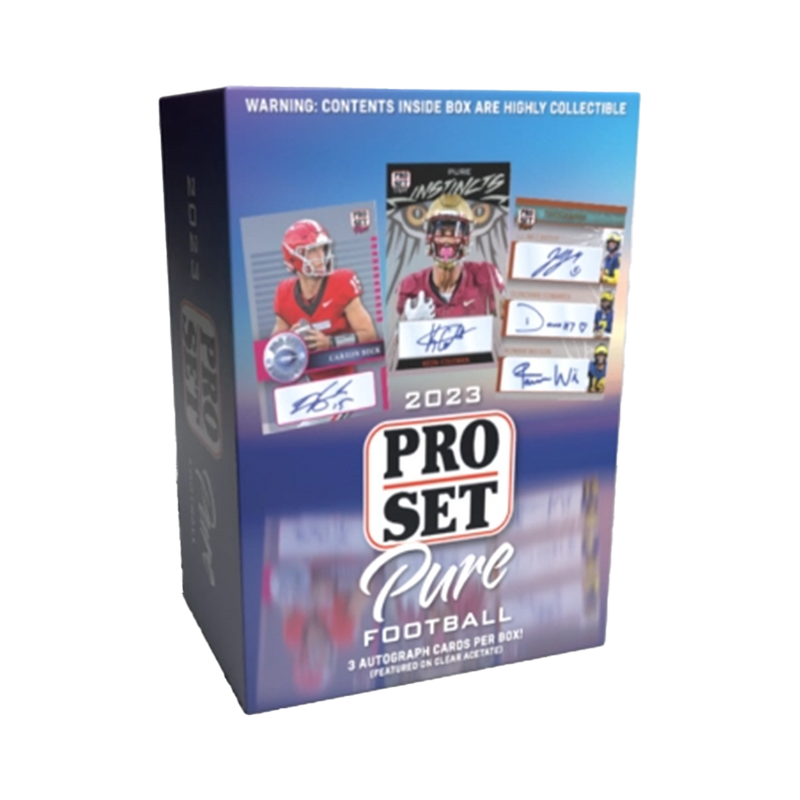 2023 Leaf Pro Set Pure Football Hobby Box-1