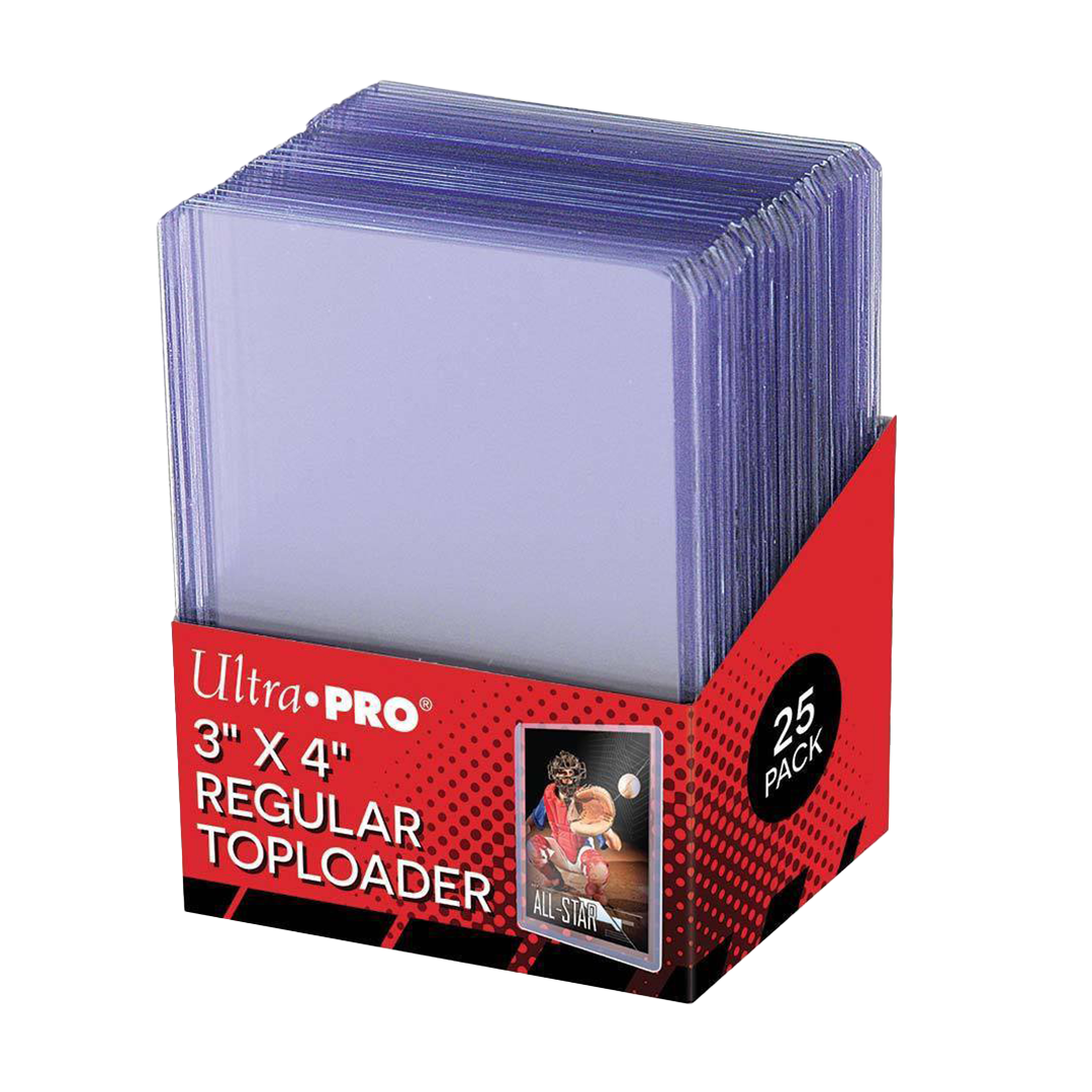 3"x 4" Clear Regular Toploaders for Standard Size Cards