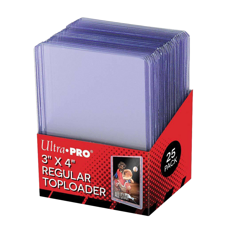 3"x 4" Clear Regular Toploaders for Standard Size Cards-1