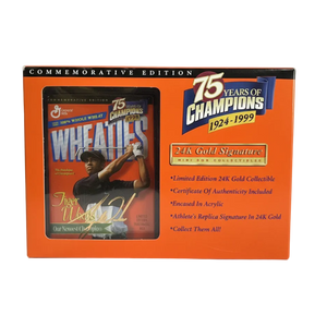 1999 Wheaties 75 Year Tiger Woods Commemorative Box