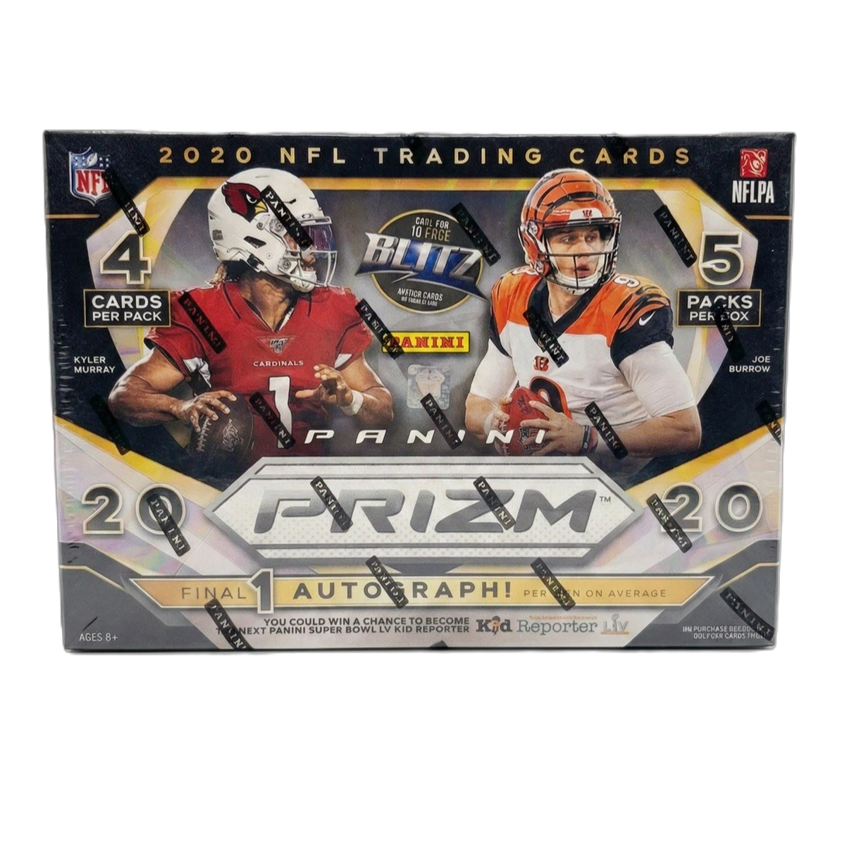 2020 Panini Prizm Football Mega Box (Pink Prizms)-1