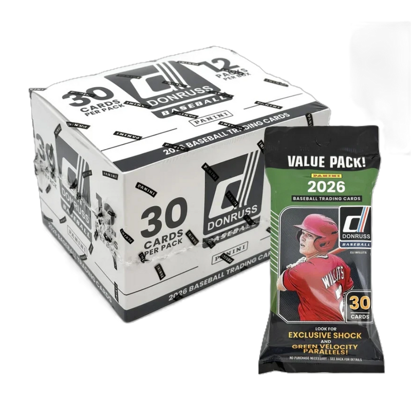 2026 Panini Donruss Baseball Jumbo Value 12-Pack Box-1