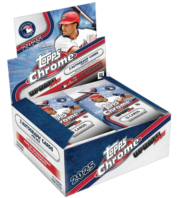 Product 2025 Topps Chrome Update Baseball Jumbo Hobby Box Link