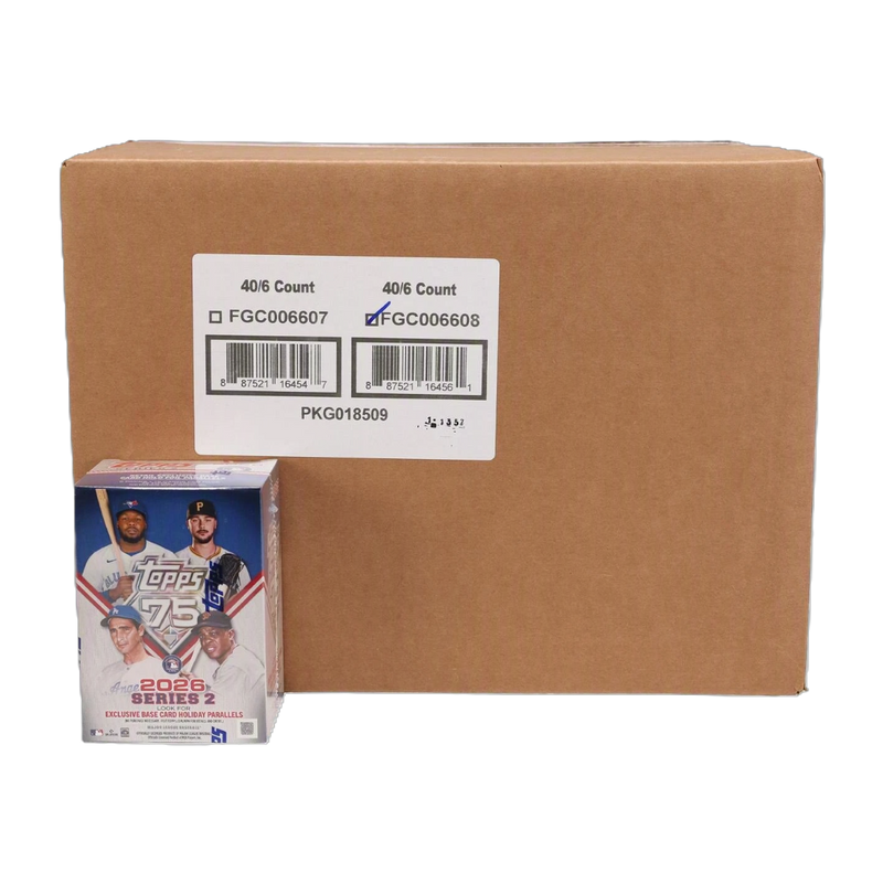 2026 Topps Series 2 Baseball Blaster 40-Box Case-1