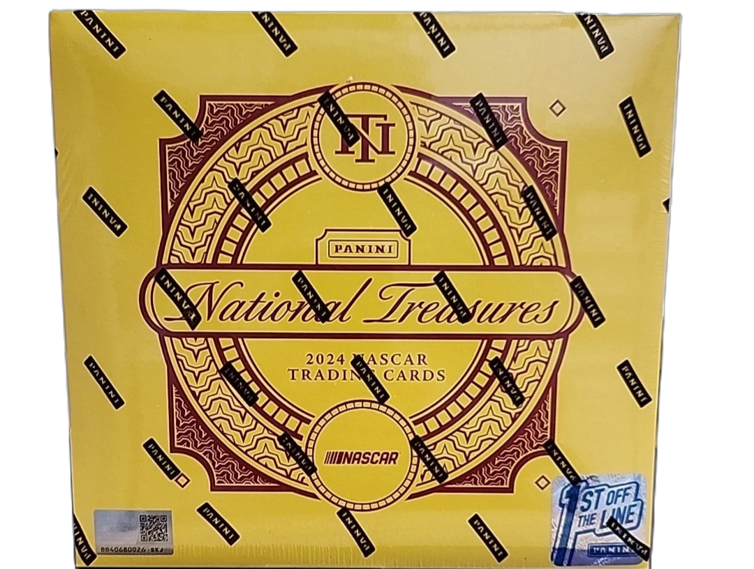 2024 Panini National Treasures Racing FOTL (First Off the Line) Hobby 4-Box Case-1