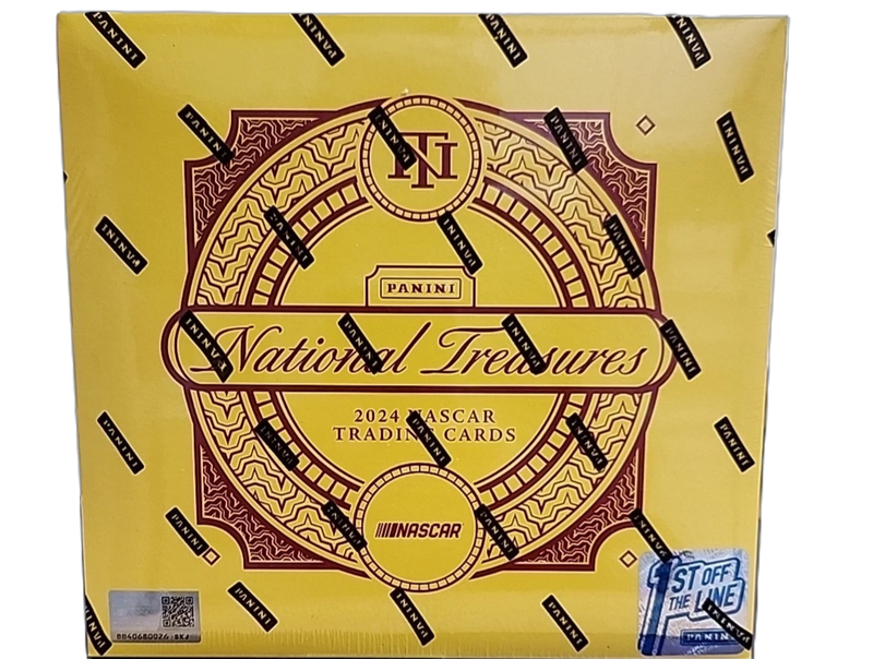 2024 Panini National Treasures Racing FOTL (First Off the Line) Hobby 4-Box Case-1
