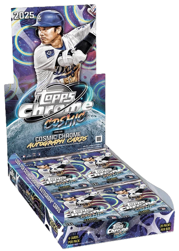 Product 2025 Topps Cosmic Chrome Baseball Hobby Box **PRESALE** Link