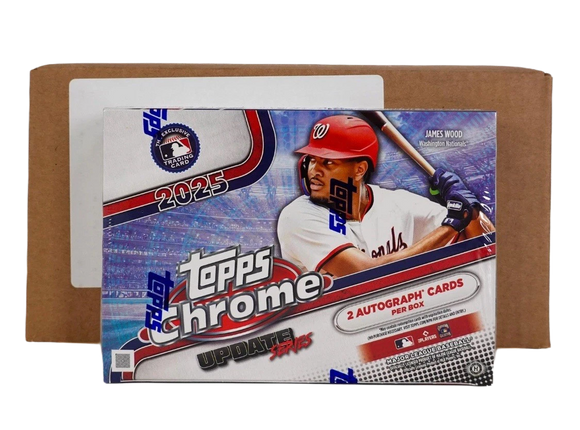 Product 2025 Topps Chrome Update Series Breaker's Delight Box 6-Box Case Link