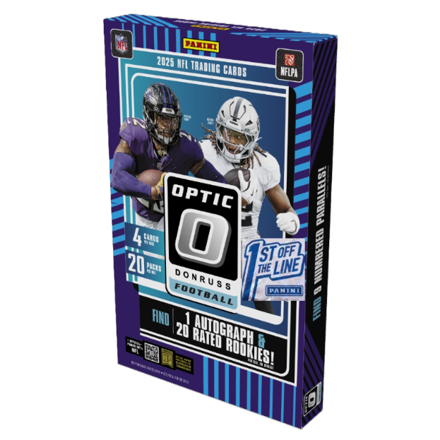 2025 Panini Donruss Optic FOTL First Off The Line Football Hobby Box-1