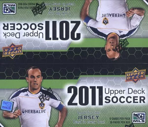 2011 Upper Deck Soccer 36-Pack Retail Box (Alex Morgan Rookie Year!)