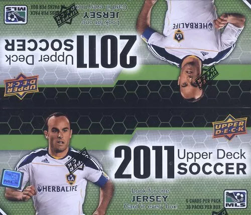 2011 Upper Deck Soccer 36-Pack Retail Box (Alex Morgan Rookie Year!)-1