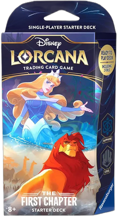 Disney Lorcana: The First Chapter Starter Deck (Sapphire & Steel)-1