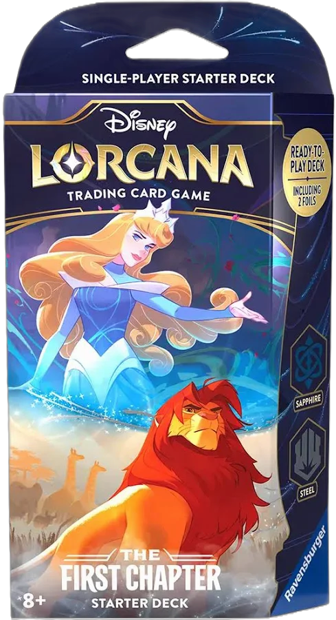 Disney Lorcana: The First Chapter Starter Deck (Sapphire & Steel)
