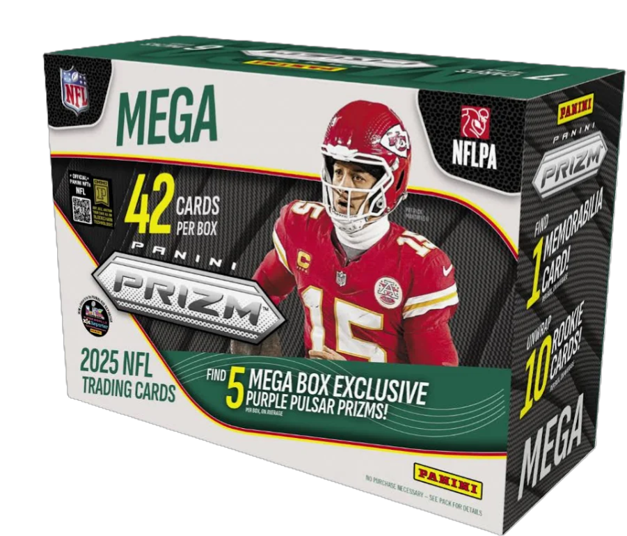 2025 Panini Prizm Football Hobby Mega Box