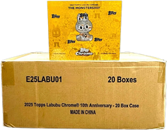 Labubu Chrome 20-Box Case (Topps 2025)-1