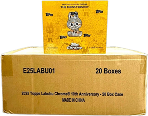 Labubu Chrome 20-Box Case (Topps 2025)