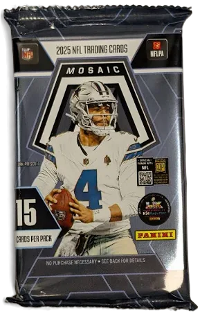 Product 2025 Panini Mosaic Football Hobby Pack Link
