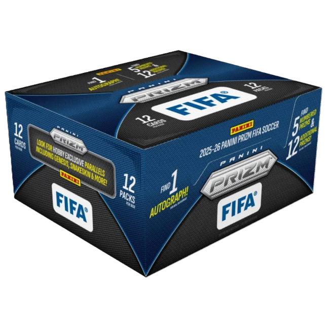 2025/26 Panini Prizm FIFA Soccer Hobby Box-1