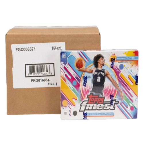 2025-26 Topps Finest Basketball Hobby 8-Box Case