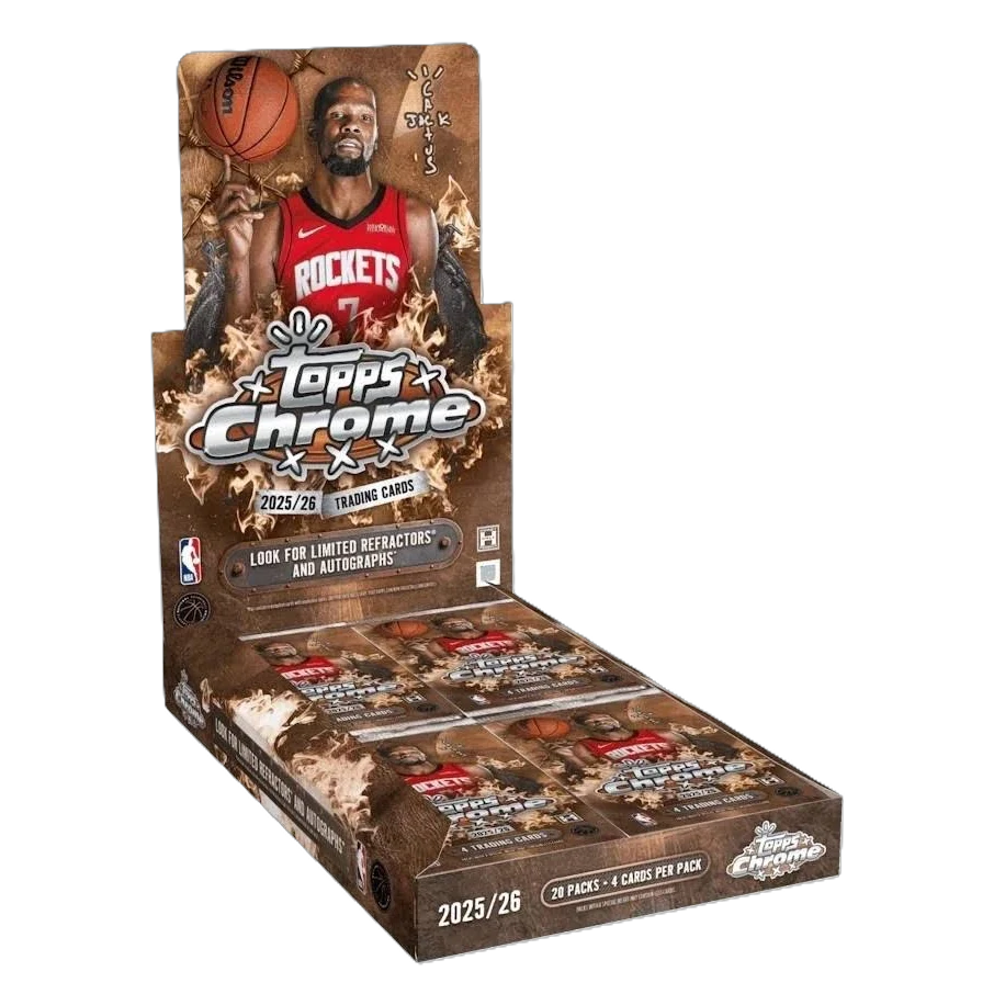 2025/26 Topps Chrome Cactus Jack Basketball Hobby Box **PRESALE**