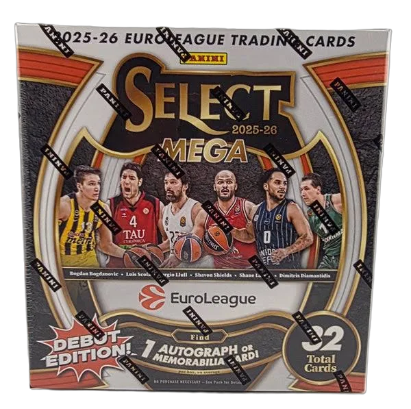 2025/26 Panini Select EuroLeague Basketball Hobby Mega Box-1