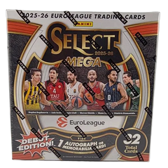 2025/26 Panini Select EuroLeague Basketball Hobby Mega Box-1