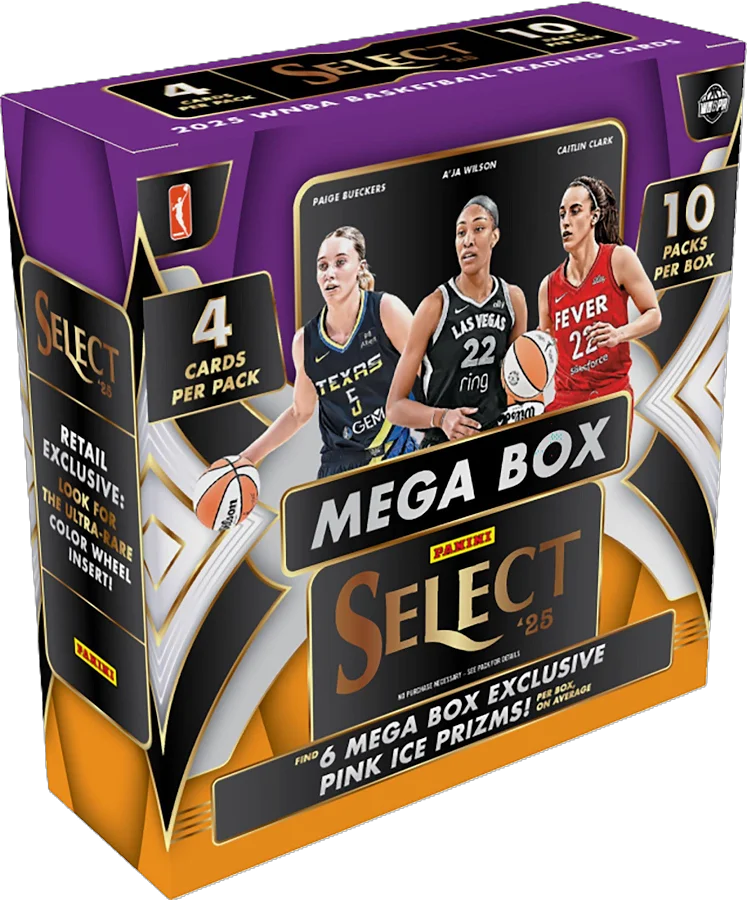 2025 Panini Select WNBA Mega 20-Box Case-1