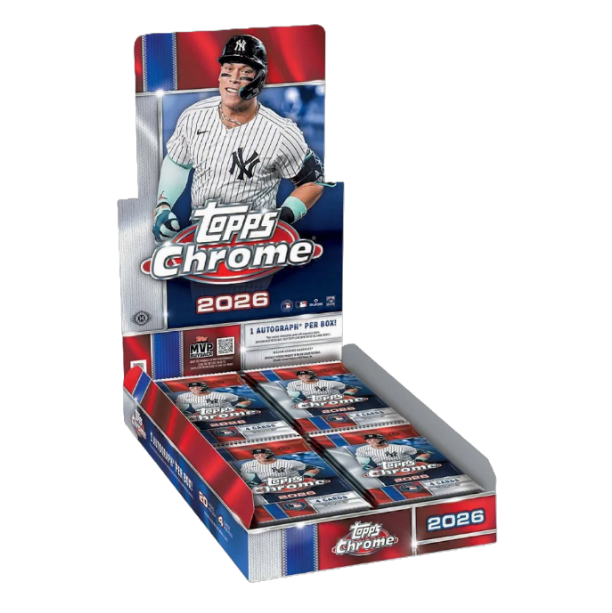 2026 Topps Chrome Baseball Hobby Box **PRESALE**-1