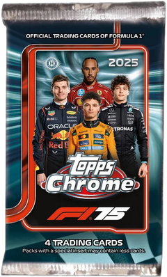 2025 Topps Chrome Formula 1 Hobby Pack-1
