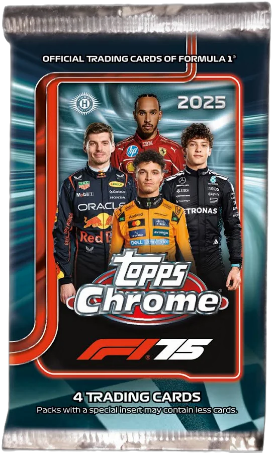 2025 Topps Chrome Formula 1 Hobby Pack-1