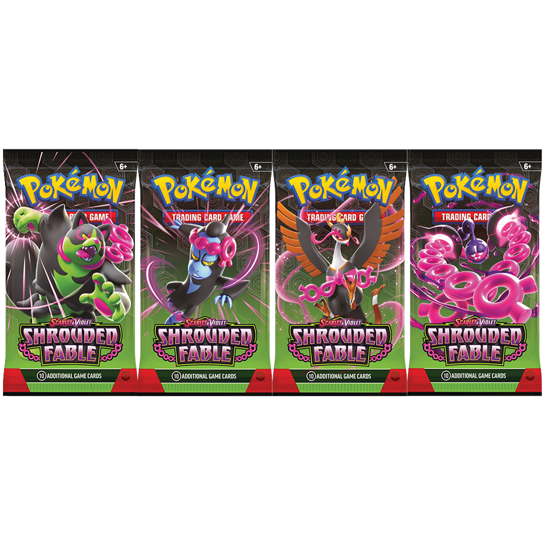 Pokmon TCG Shrouded Fable Booster Pokmon TCG: Scarlet & Violet - Shrouded  Fable Booster Bundle (6.5 Packs) - New & Factory Sealed Scarlet Witch Comic  Book & Manga Collectible Figurines