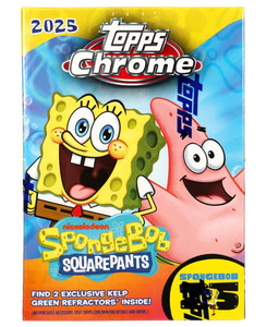 2025 Topps Chrome SpongeBob 25th Anniversary Blaster Box