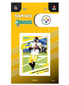 2021 Panini Donruss Football Team Set - Pittsburgh Steelers-1
