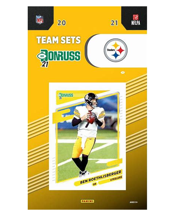 2021 Panini Donruss Football Team Set - Pittsburgh Steelers