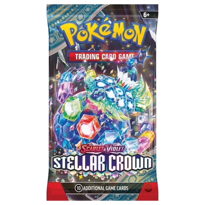 Pokemon Stellar Crown Booster Pack SV07-1