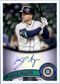 Kyle Seager 2025 Topps Archives On Card Auto-1