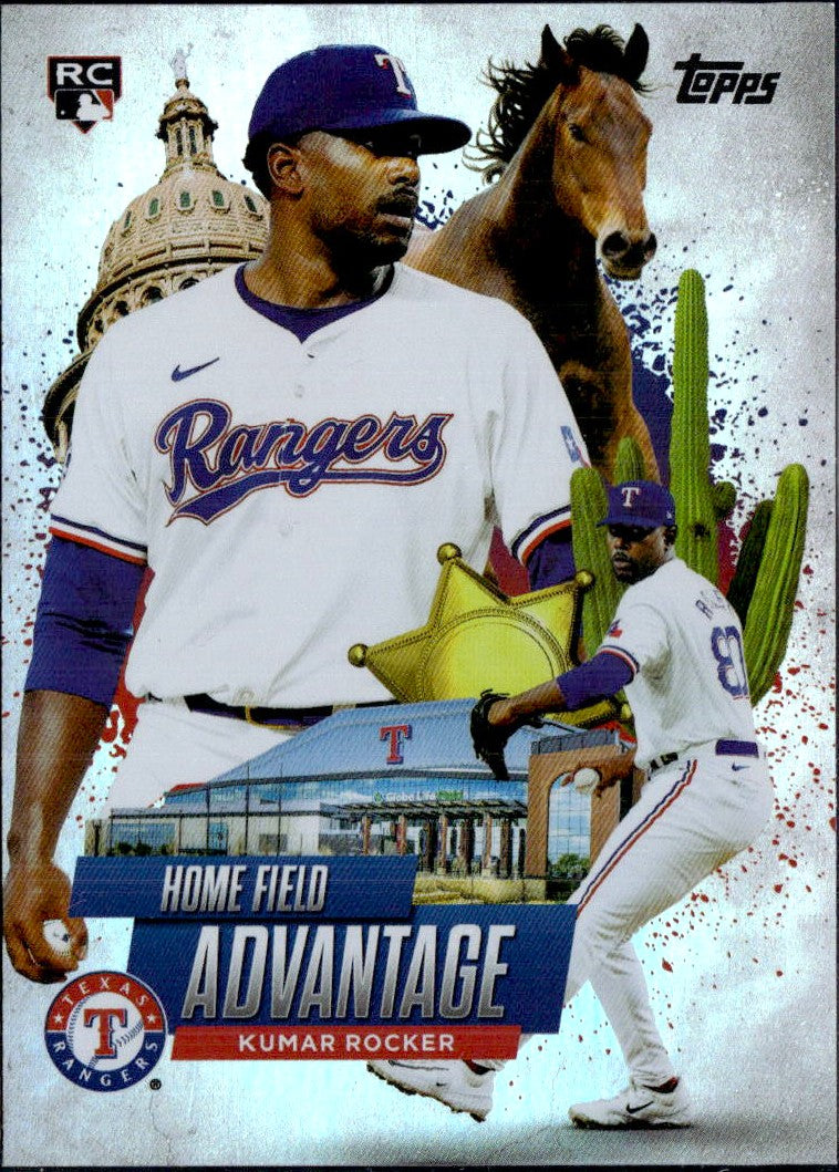 Kumar Rocker RC 2025 Topps Home Field Advantage Rookie SSP-1