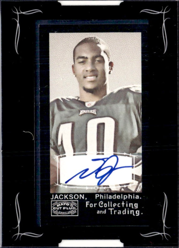 Desean Jackson 2006 Topps Mini Framed Auto