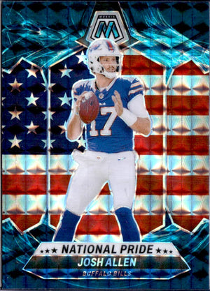 Josh Allen 2024 Panini Mosaic Genesis Prizm Retail SSP #254