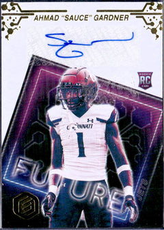 Ahmad Sauce Gardner RC 2022 Panini Elements Future Rookie Auto SP 31/199-1