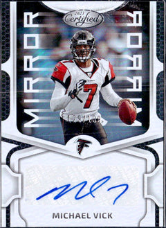 Michael Vick 2023 Panini Certified Mirror Signatures Auto SP 129/199-1