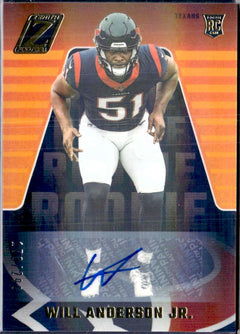Will Anderson Jr RC 2023 Panini Zenith Rookie Auto SP 170/299-1