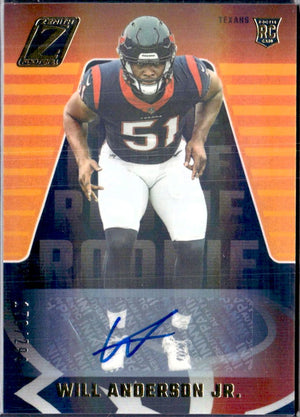 Will Anderson Jr RC 2023 Panini Zenith Rookie Auto SP 170/299