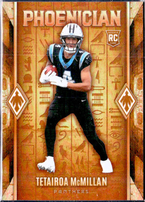 Tetairoa Mcmillan RC 2025 Panini Phoenix Phoenician Rookie SSP #3